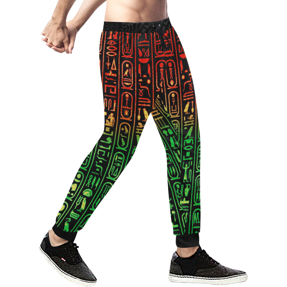 RASTAGLYPH Men's All Over Print Sweatpants (Model L11)