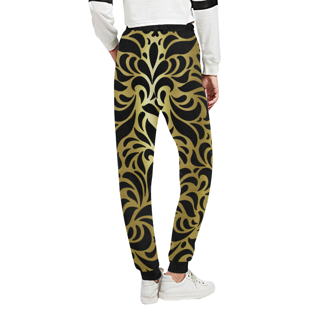 GORGIOUS LEAF GBLCC Women's All Over Print Sweatpants (Model L11)