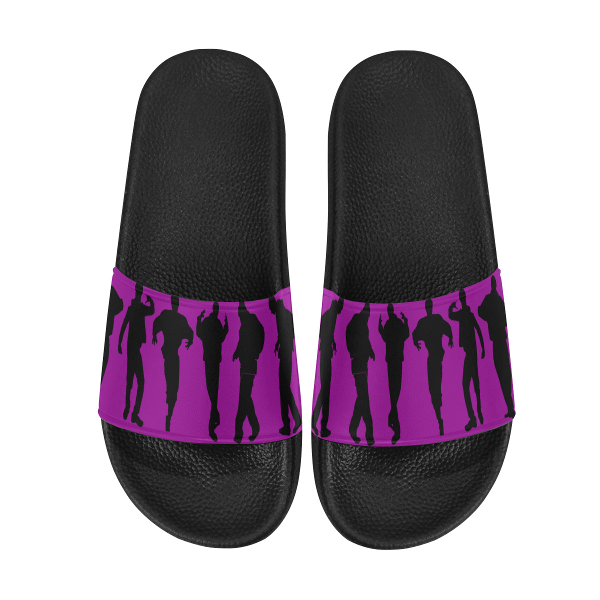C-WALK GRAPES Men's Slide Sandals (Model 057)