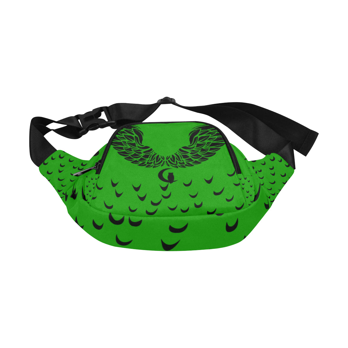 LCC WINGZ GREEN Fanny Pack/Small (Model 1677)