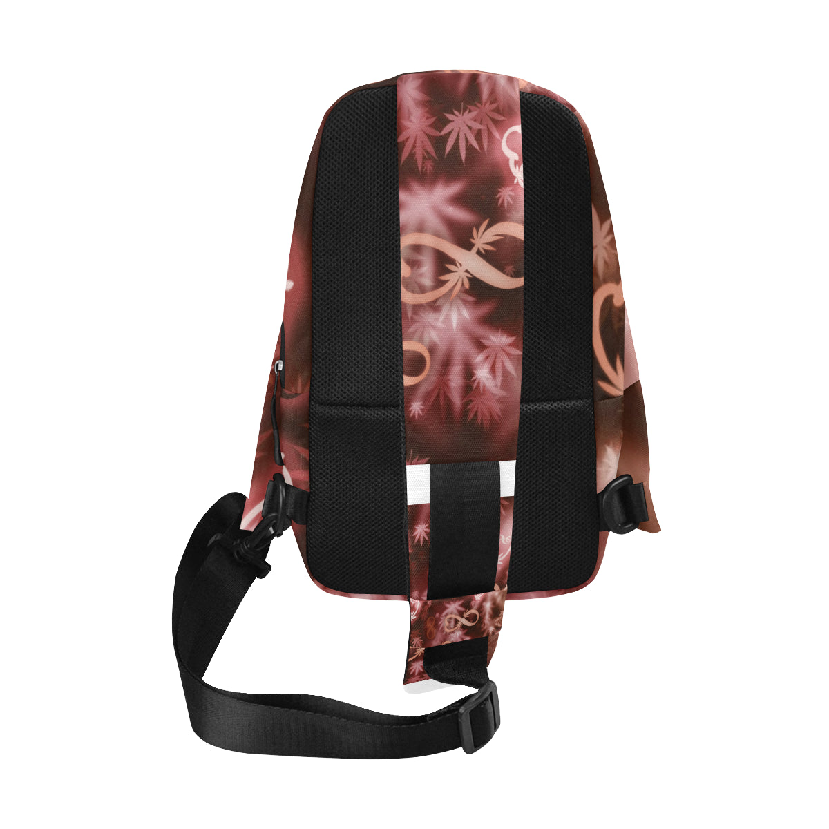 INFINITY RED COSMOS Chest Bag (Model 1678)
