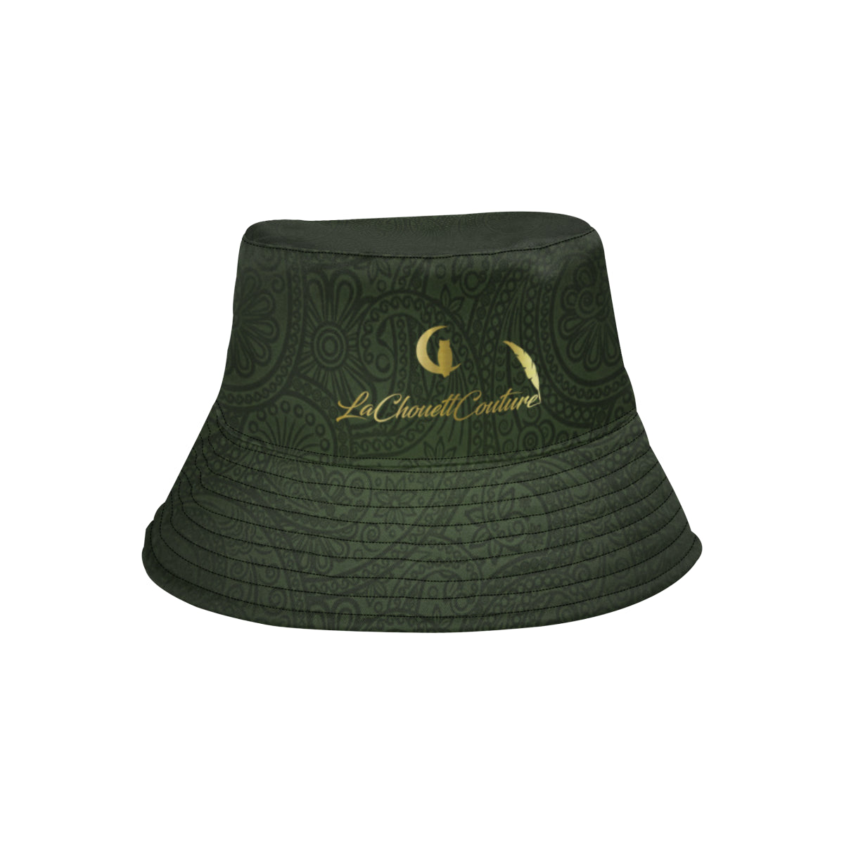LUXURY GANG KAKI All Over Print Bucket Hat for Men