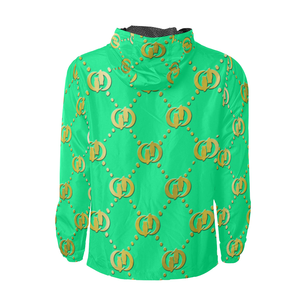 GOODIE OCEAN G All Over Print Windbreaker for Unisex