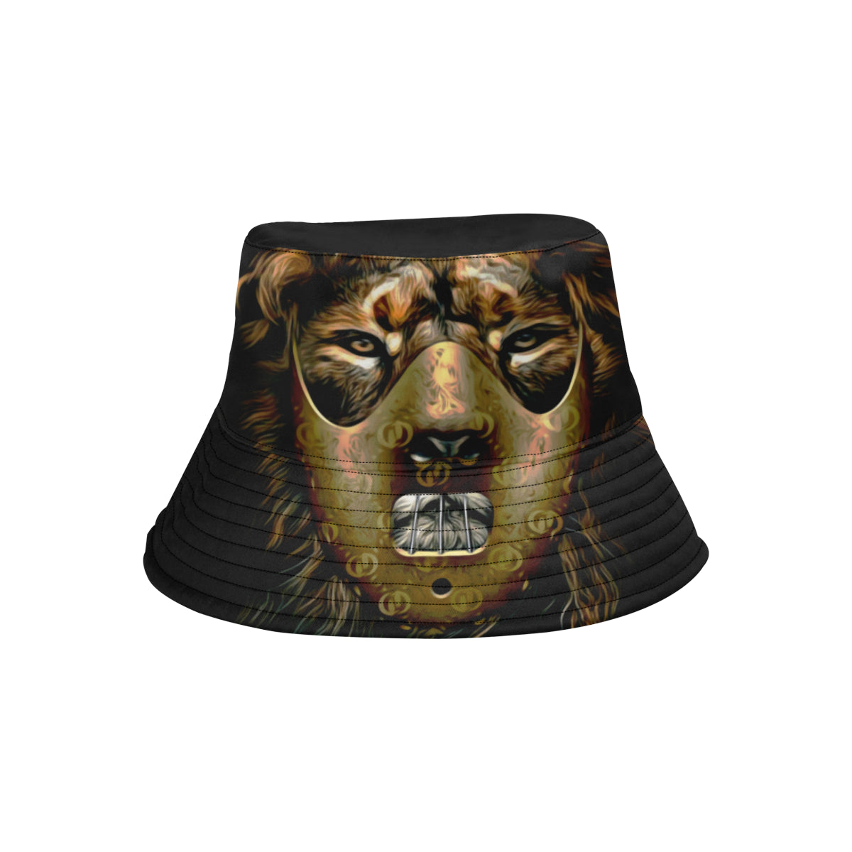 LION All Over Print Bucket Hat for Men