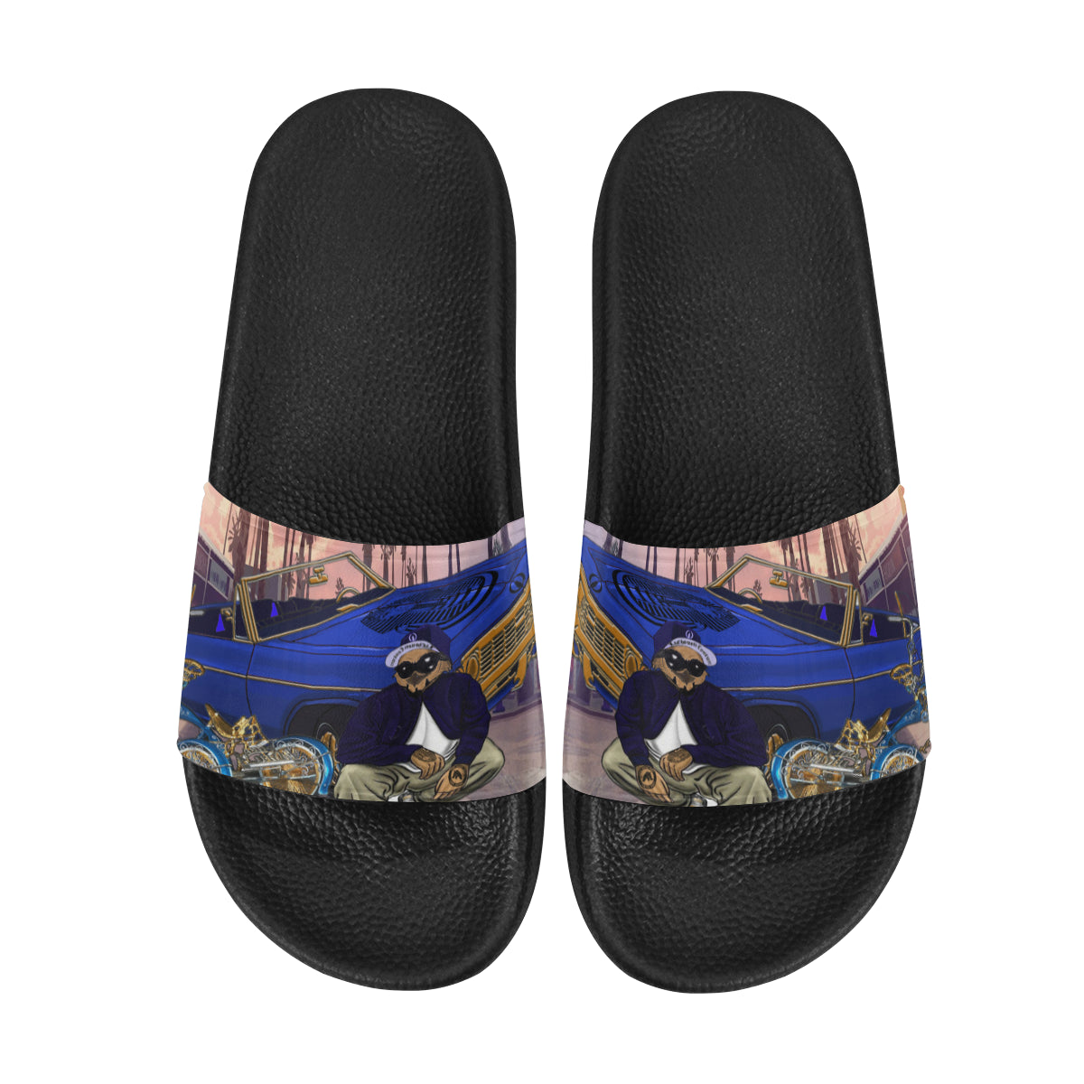 THE OWL N.W.A Women's Slide Sandals (Model 057)