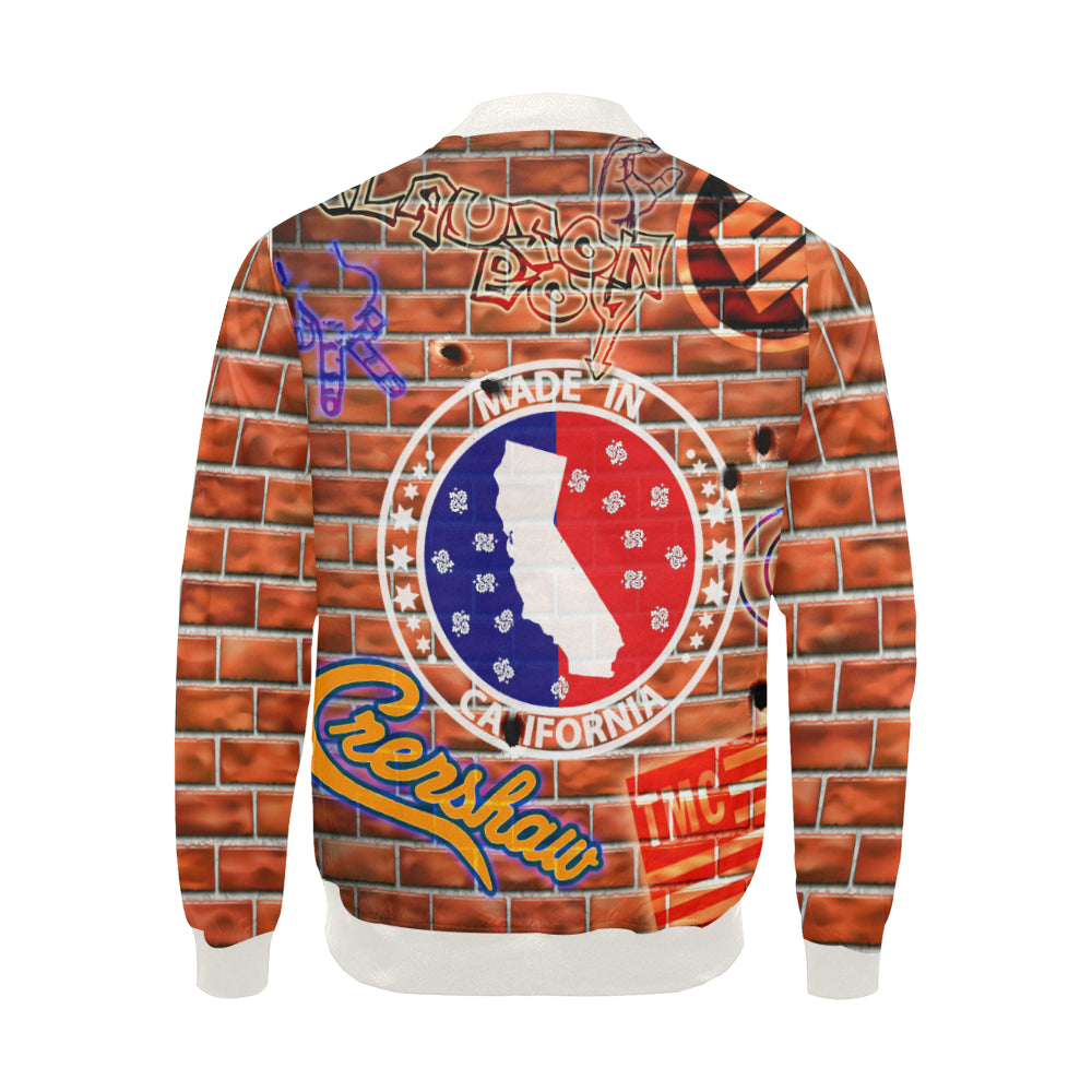 NIPSEY THE MARATHON CONTINUE All Over Print Bomber Jacket for Men (Model H19)