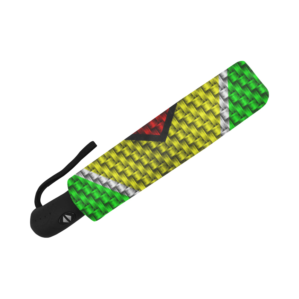 GUYANA FLAG Auto-Foldable Umbrella