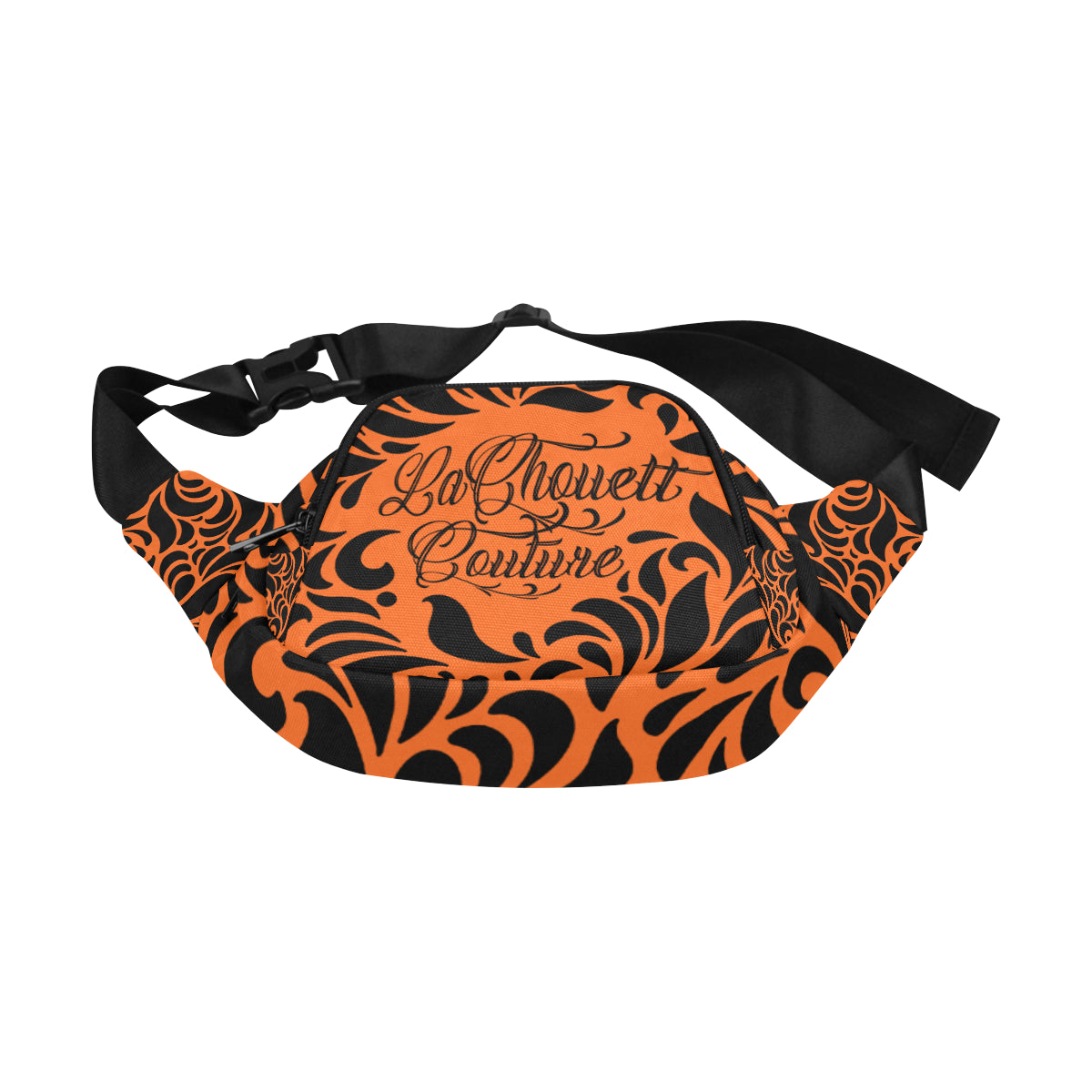 GORGIOUS LEAF ORANGE Fanny Pack/Small (Model 1677)