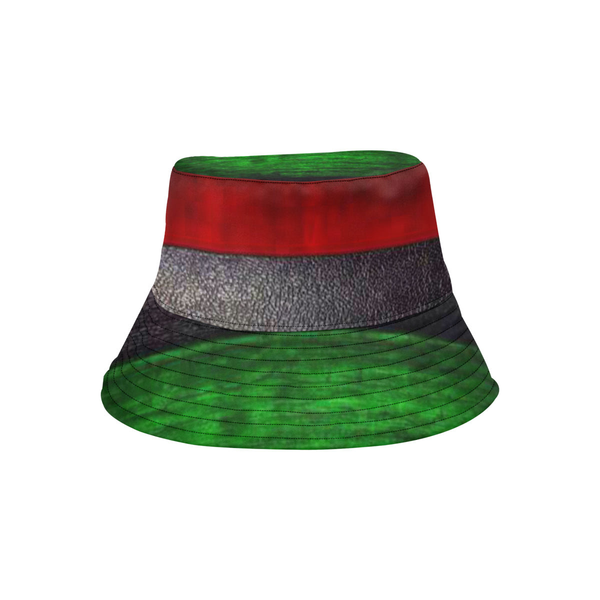 RBG GRUNGE All Over Print Bucket Hat for Men