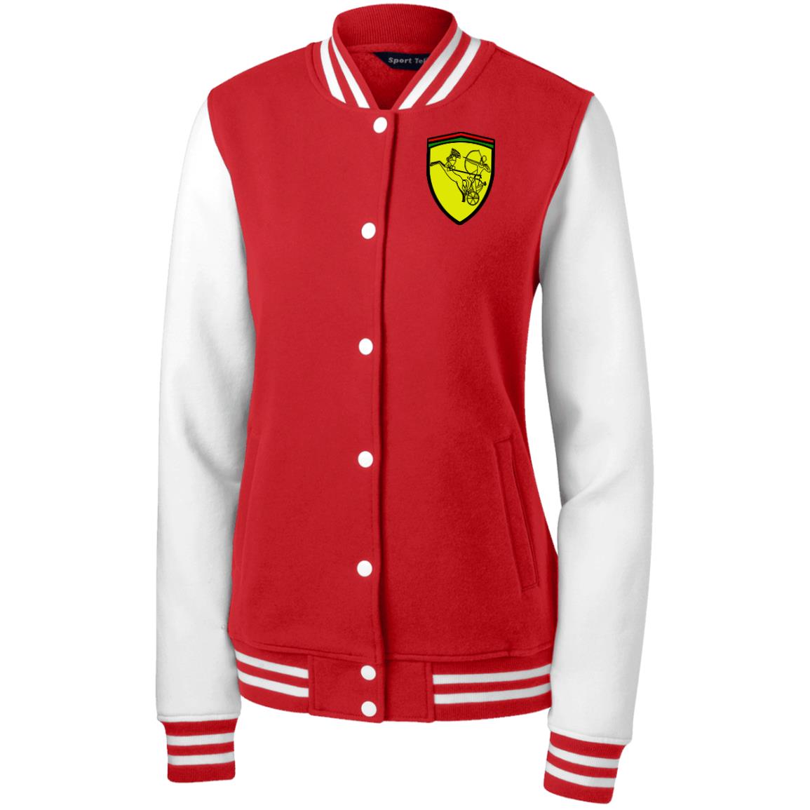 Ramses II Victory EMB Women's Fleece Letterman Jacket