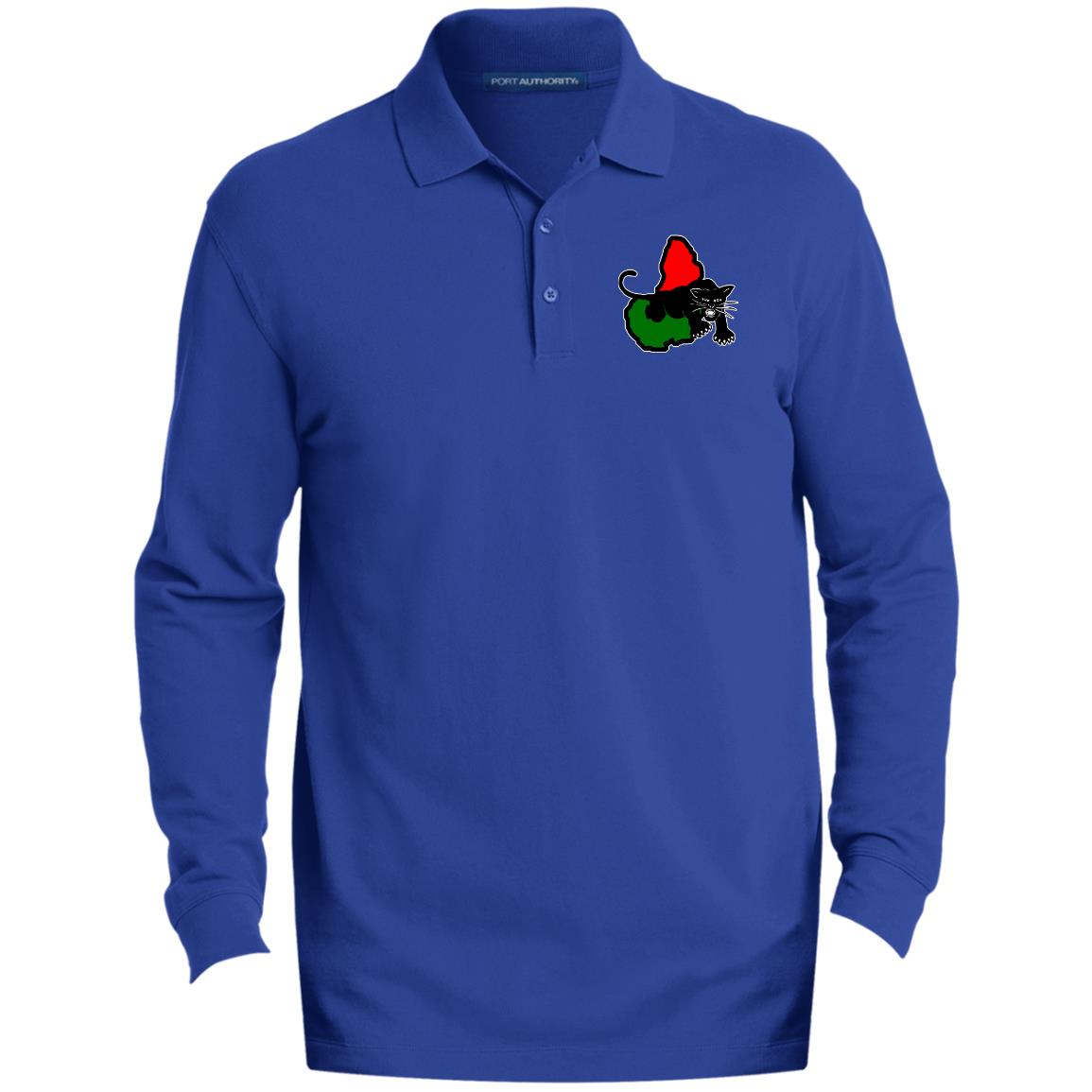 Afrika Panther RBG Men's LS Polo