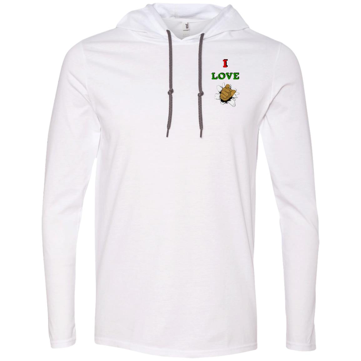 I Love You men LS T-Shirt Hoodie