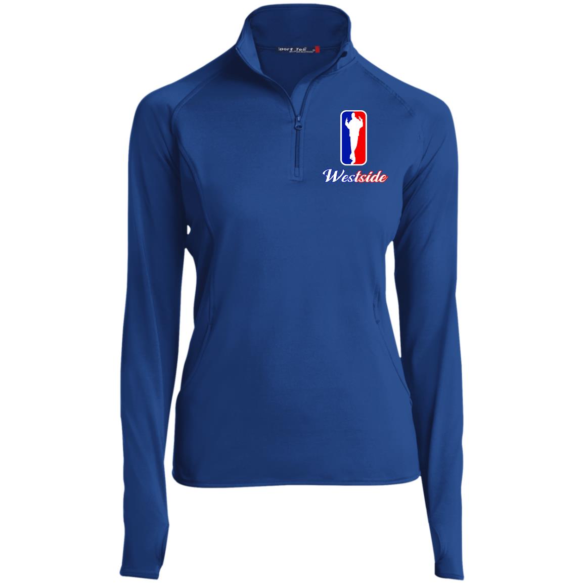 WESTSIDE Women's 1/2 Zip Pullover