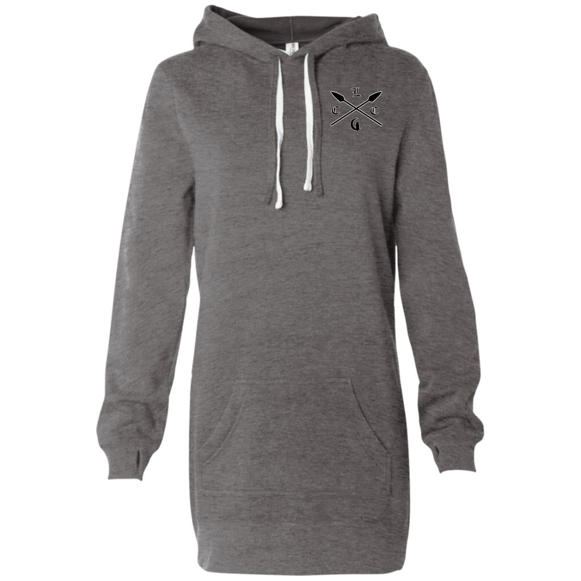 PRM65DRS Women's Hooded Pullover Dress
