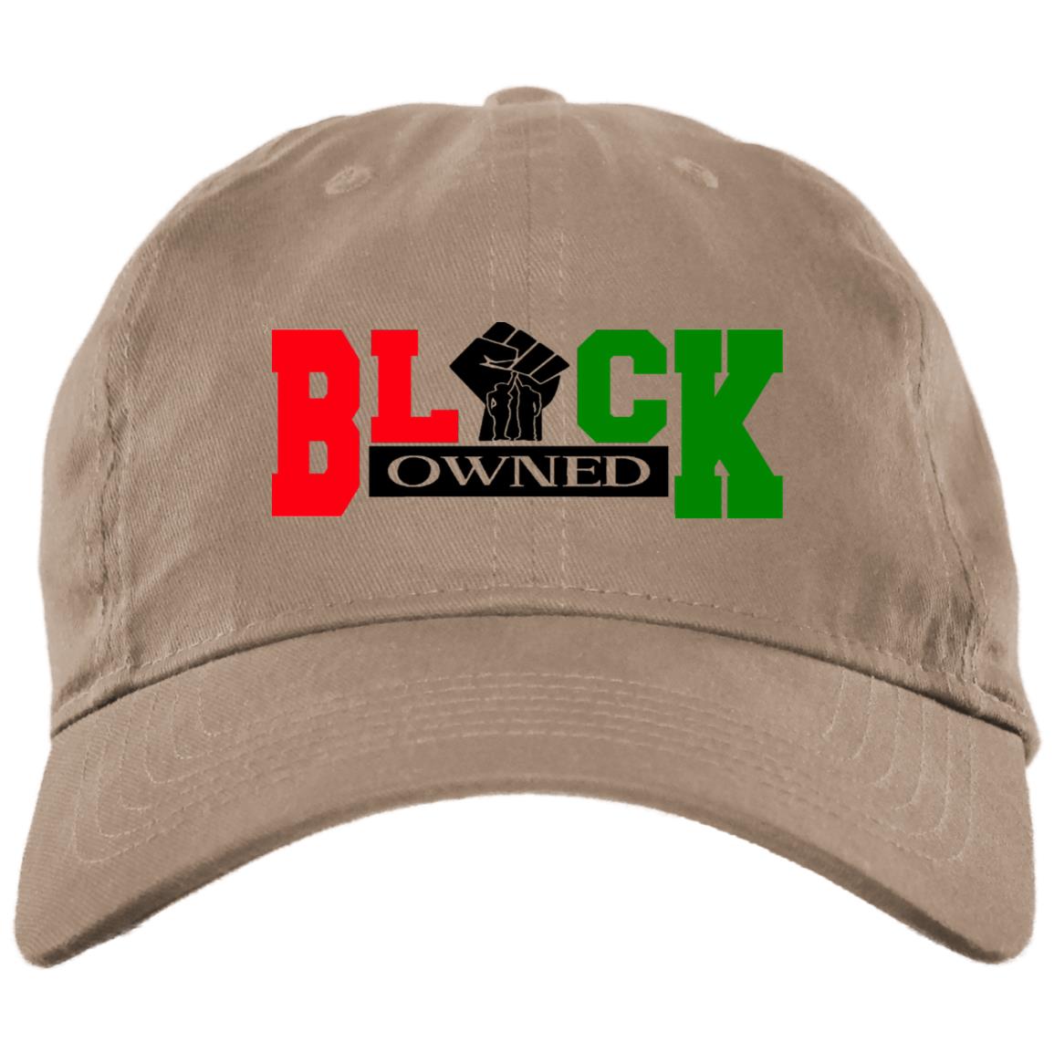 BLACK OWNED RBG Brushed Twill Cap
