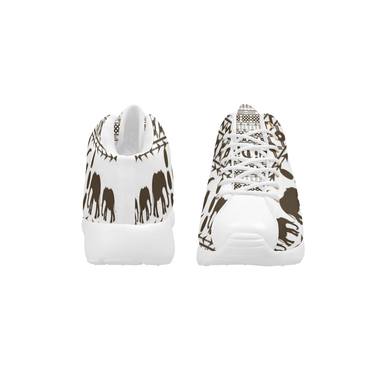 ELEPHANT ORNEMENT Men's Basketball Training Shoes (Model 47502)