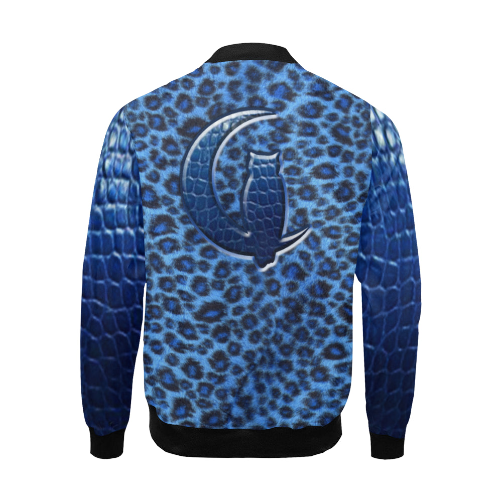 TIGER SKIN CROCO Bomber Jacket for Men