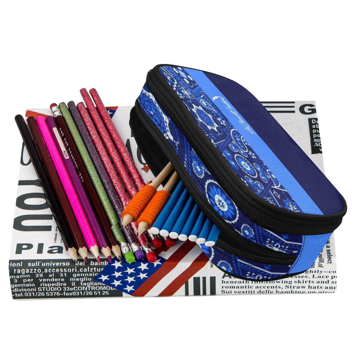 BANDANA VIRAL Cs'Up Pencil Pouch/Large