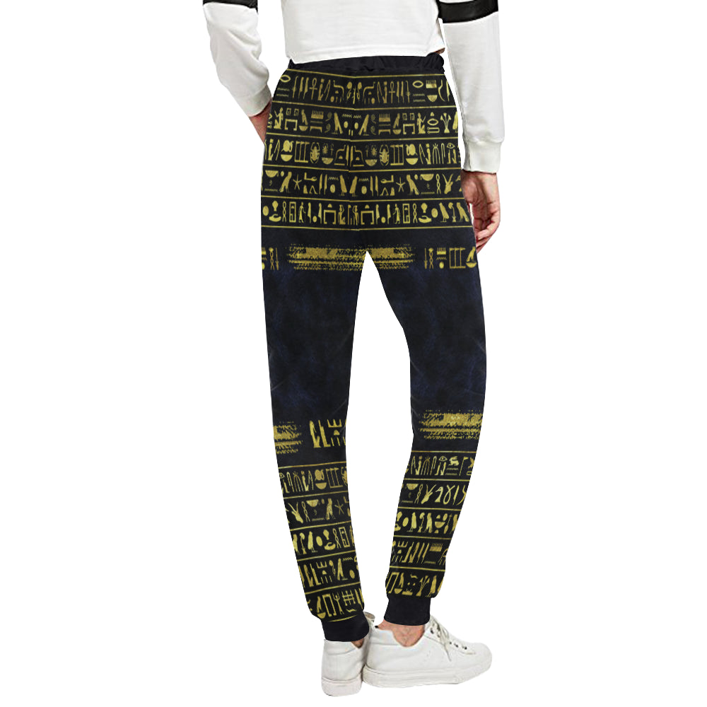 HIEROGLYPH DELUXE Women's All Over Print Sweatpants (Model L11)