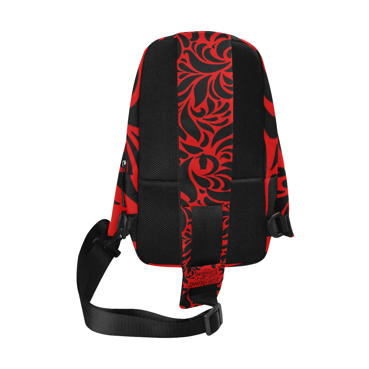 GORGIOUS LEAF RED Chest Bag (Model 1678)