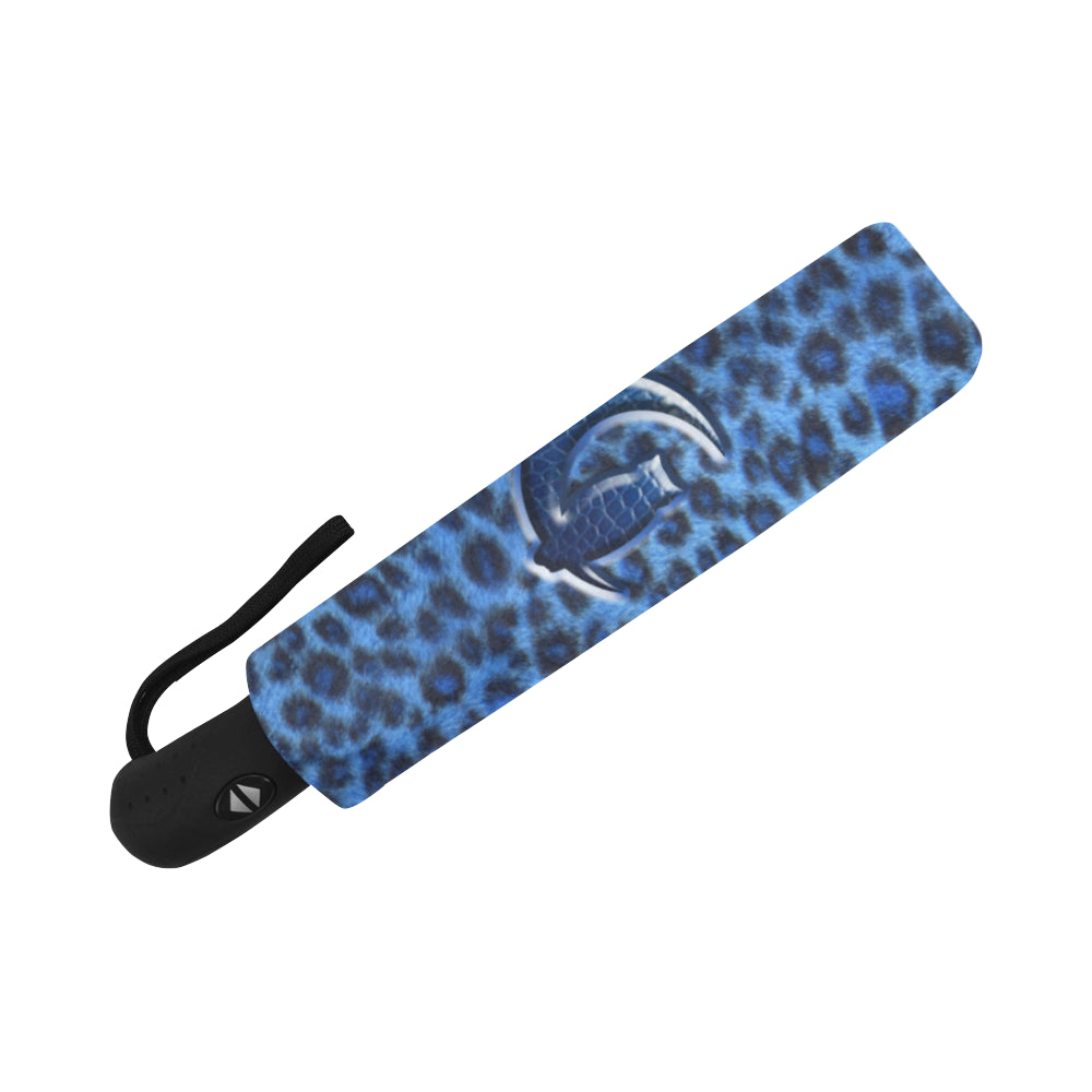 TIGER BLUE SKIN Auto-Foldable Umbrella