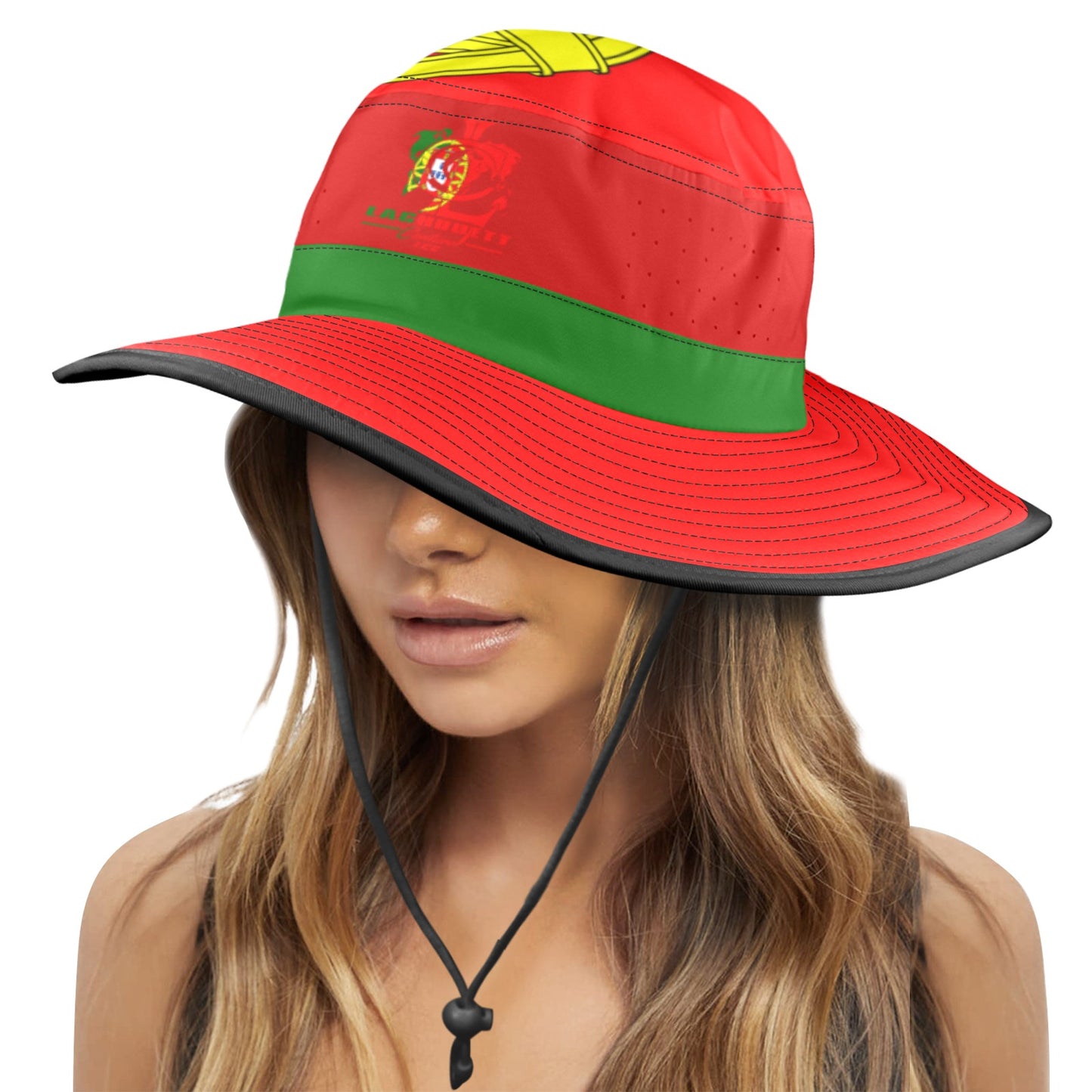 LATINA WORLD Wide Brim Bucket Hat