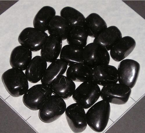 SHUNGITE medium 1/2 lb bulk stones black Russia water cleanser