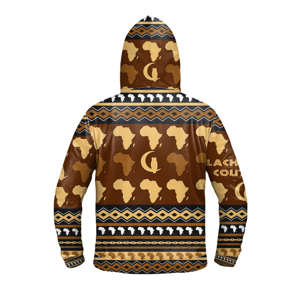 LaChouett Afrikan Ornement LED Hoodie