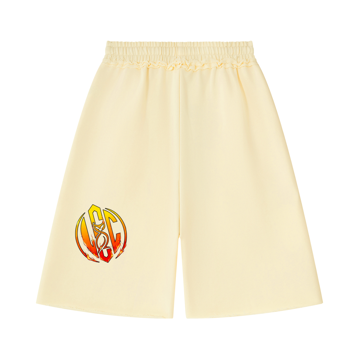 Street Fighter Unisex Raw Edge Shorts