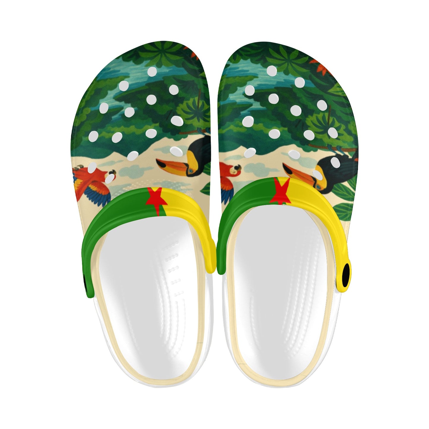 GUYANE PAYSAGE Clogs for Adults