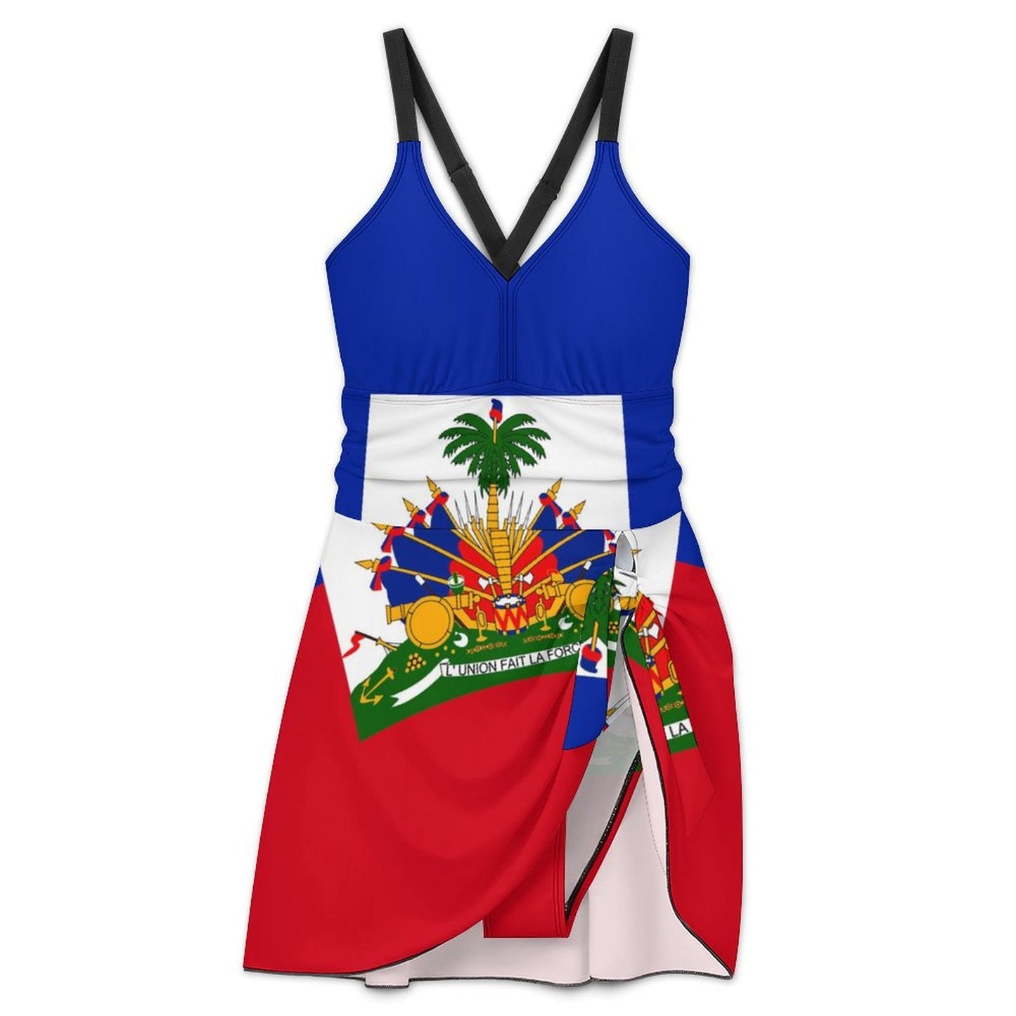 HAITI Women's Hem Tie One-Piece Swimsuit