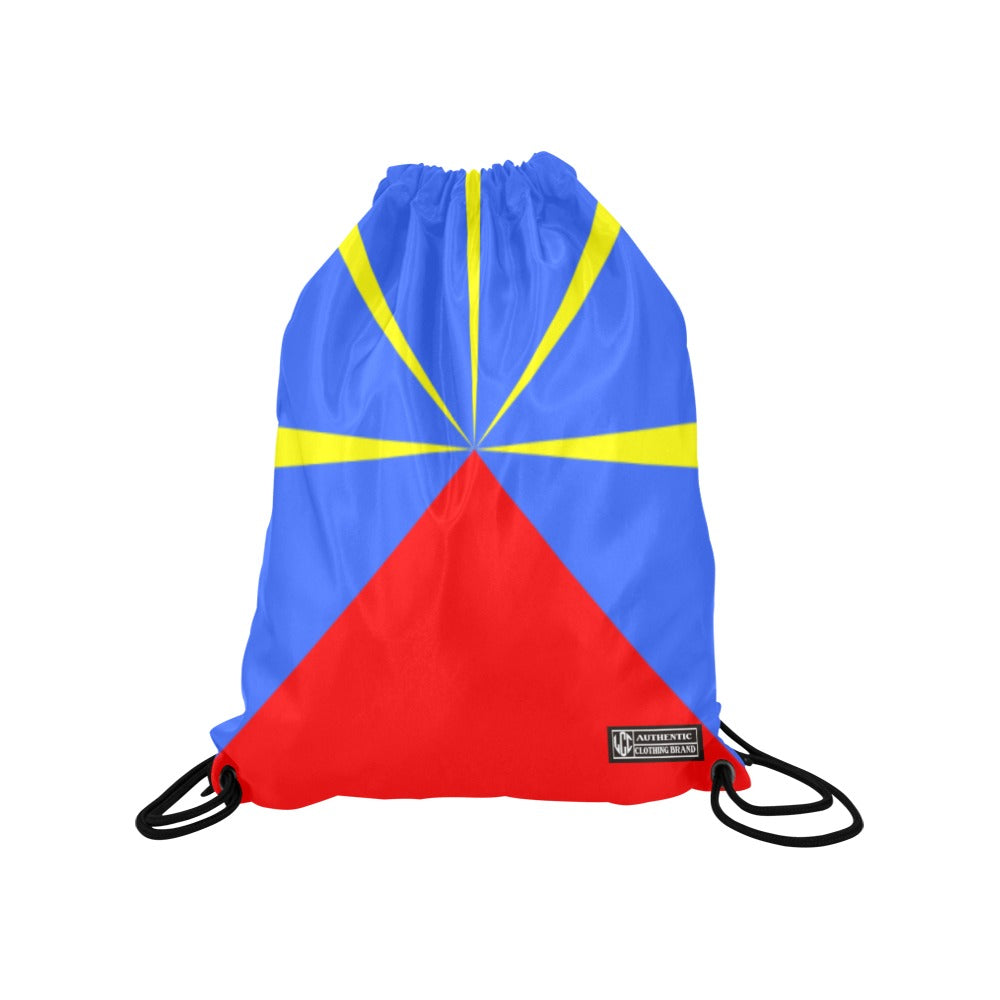 LA REUNION FLAG Medium Drawstring Bag