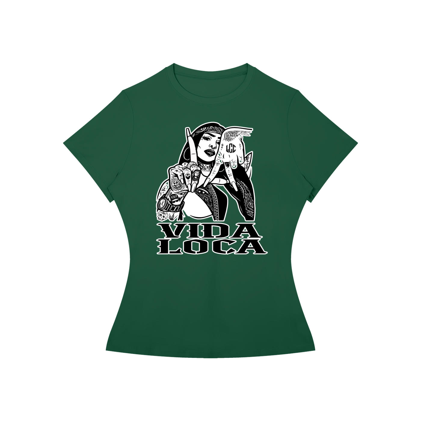 LA VIDA LOCA Women’s Slim Fit T-Shirt