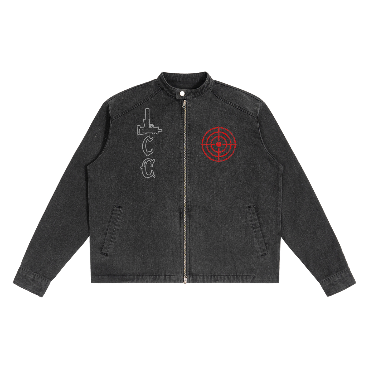 LCC TARGET Denim Vintage Washed Jacket