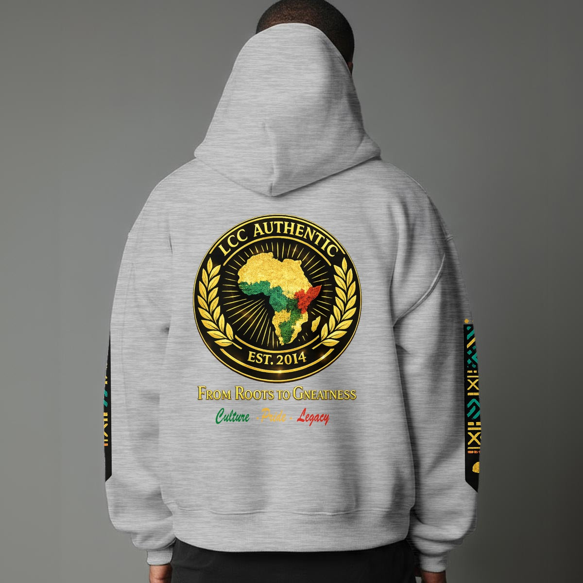 AFRICAN PRIDE Unisex Hoodie with Micro-Fleece Lining|DTF