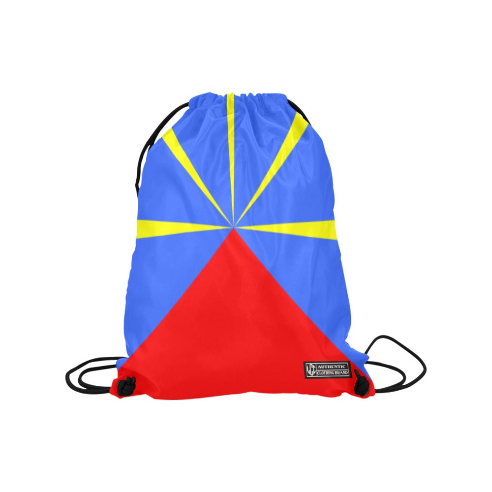 LA REUNION FLAG Medium Drawstring Bag