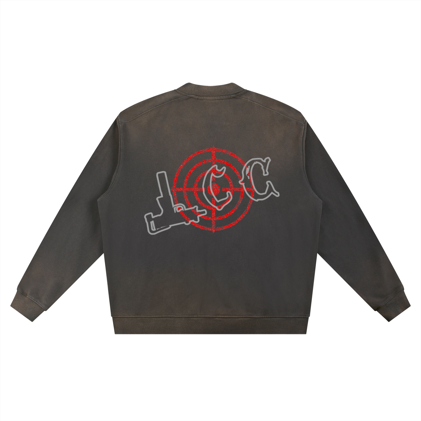 LCC TARGET Sun Fade Heavyweight Baseball Jacket