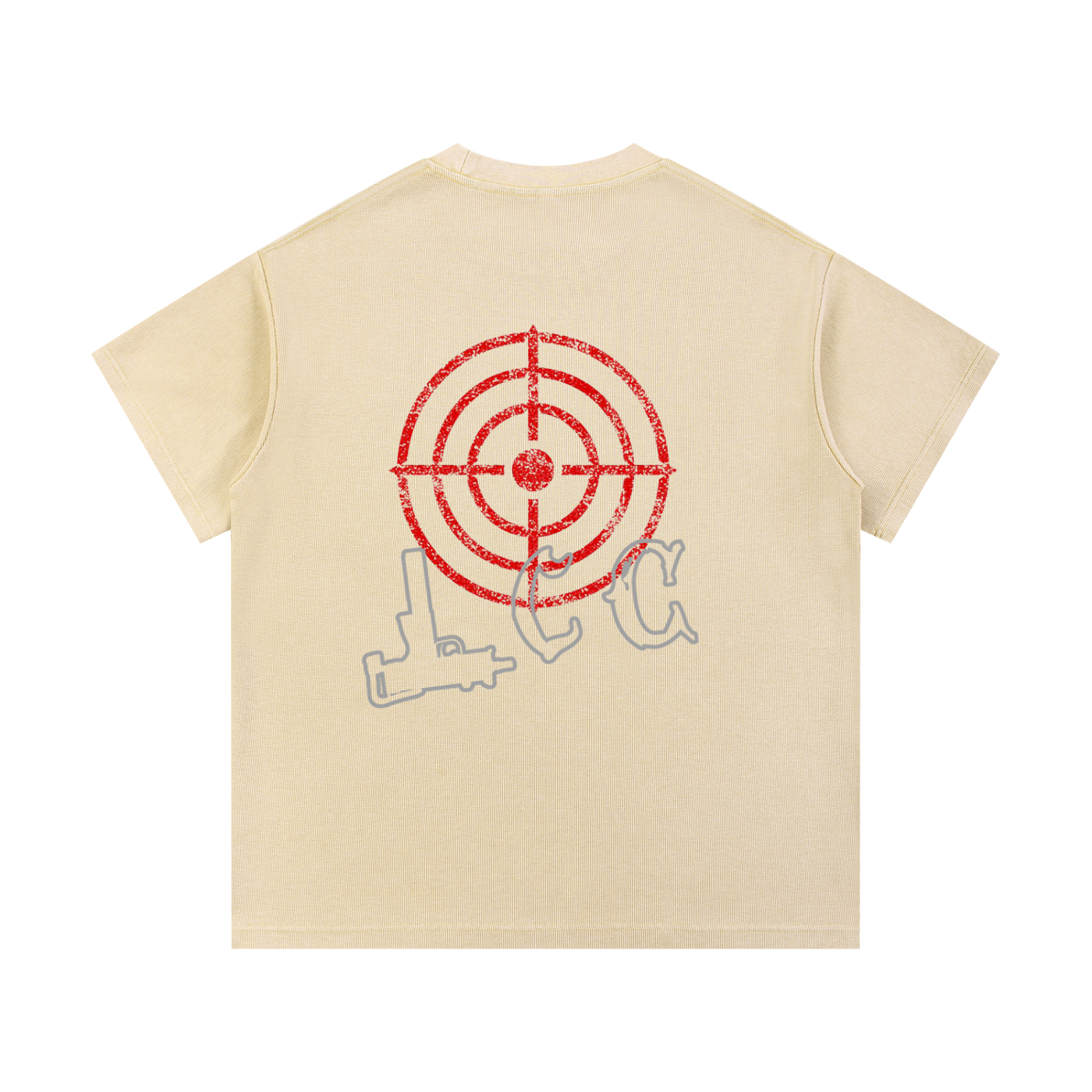LCC TARGET Mineral Wash Waffle Knit T-Shirt