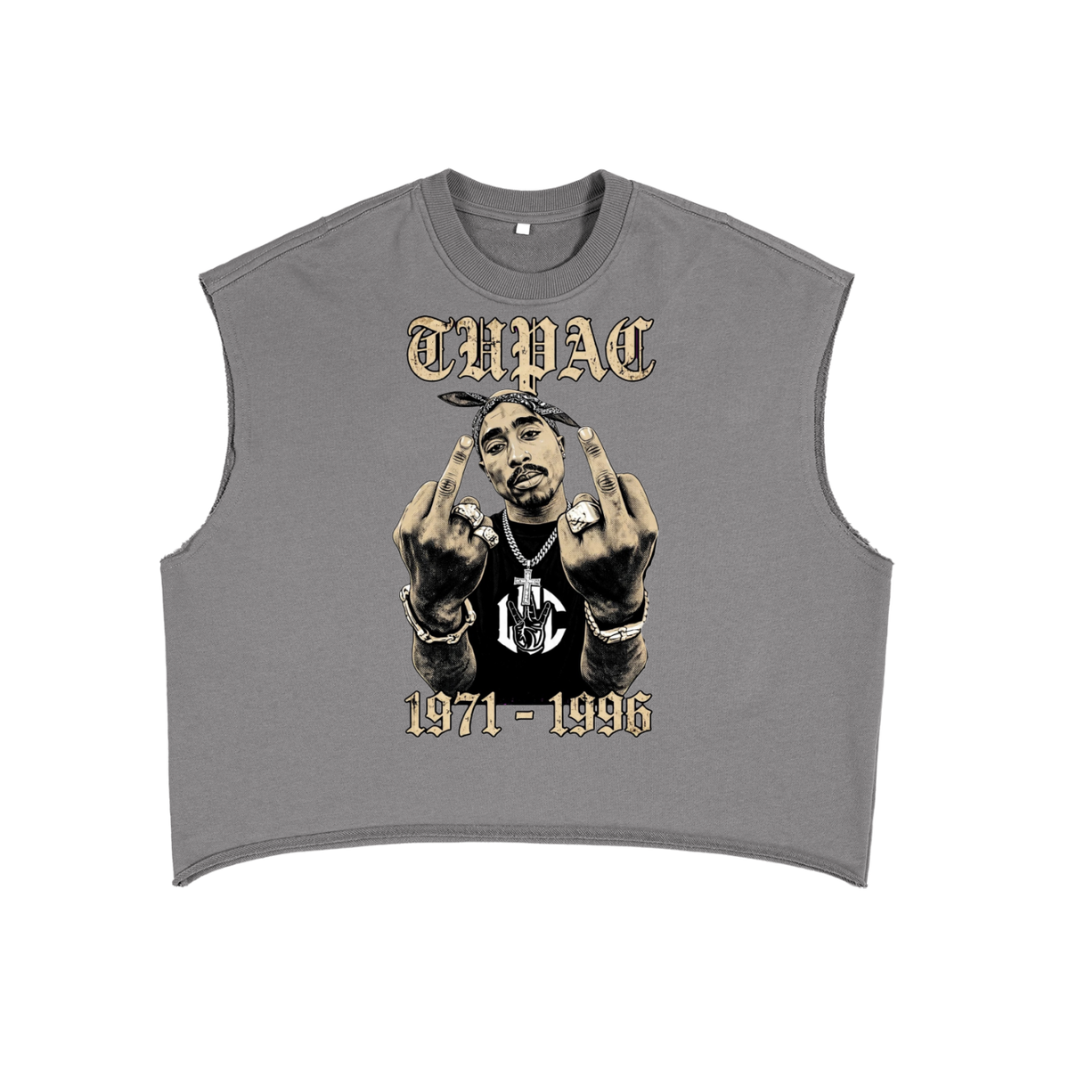 TUPAC Boxy Tank Top