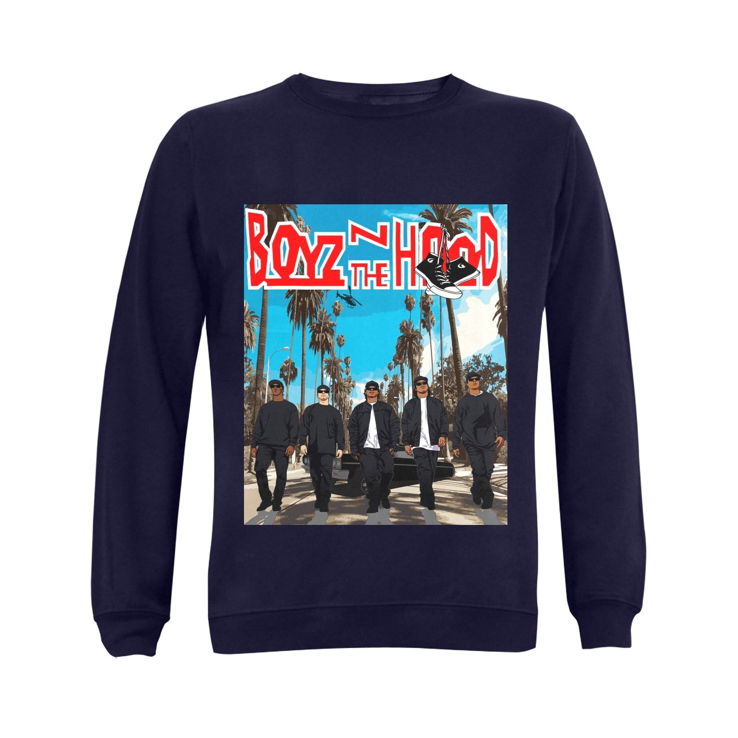 BOYZ N THE HOOD Gildan Crewneck Sweatshirt