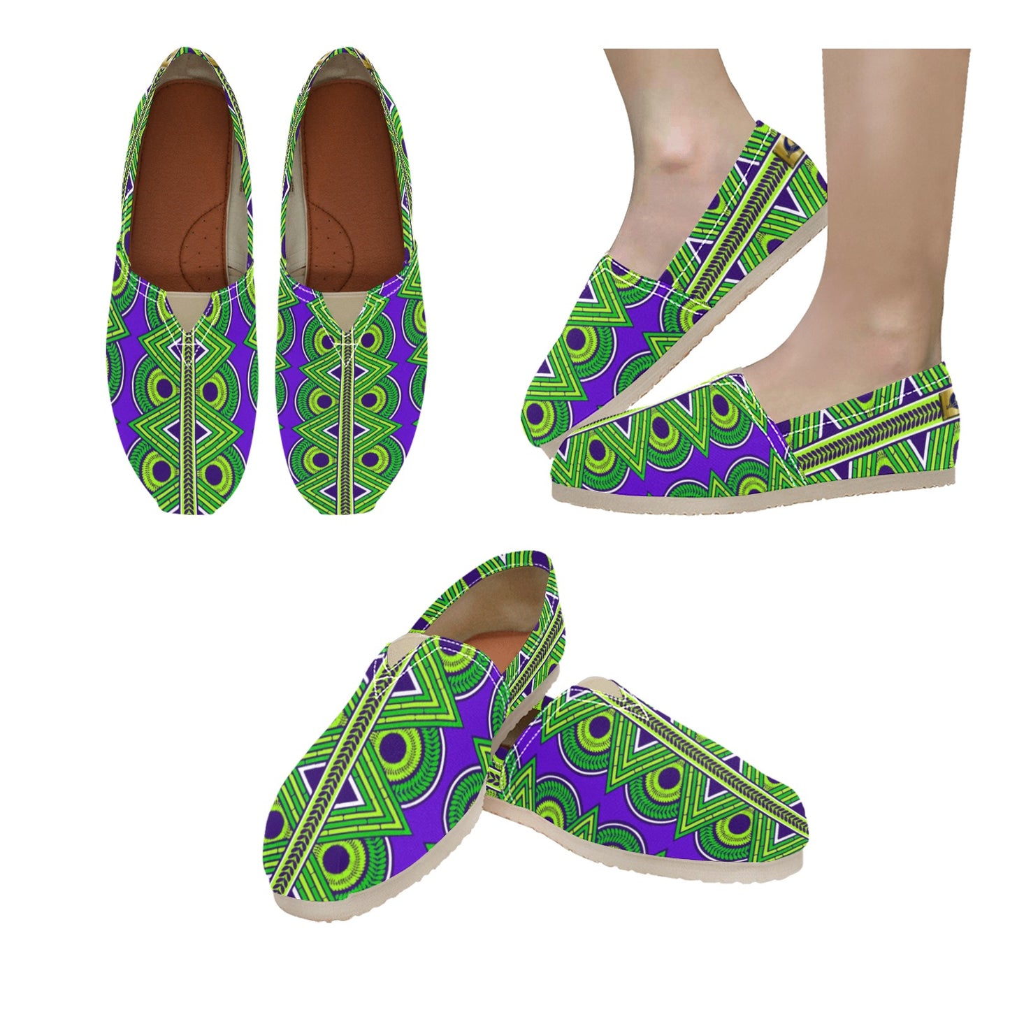 KEMET PATTERN Classic Canvas Slip-On