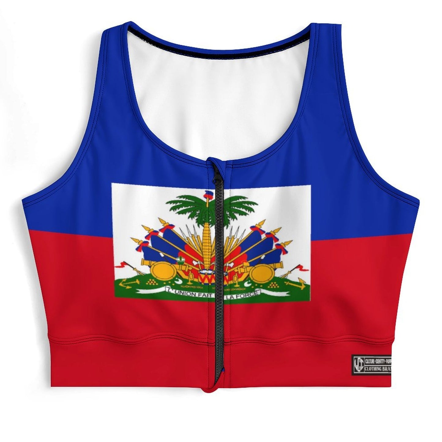 HAITI Women's Yoga Zipper Vest