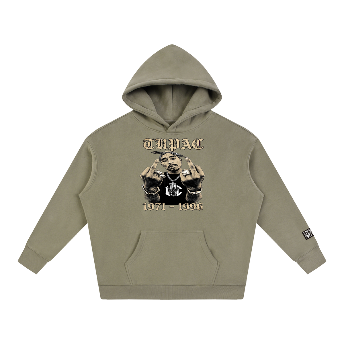TUPAC Oversize Hoodie