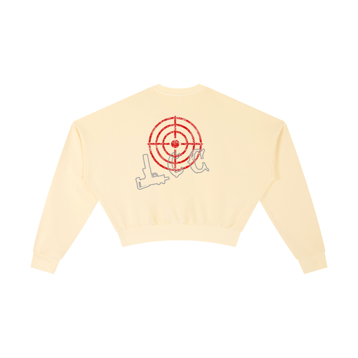 LCC TARGET Vintage Washed Cropped Sweatshirt