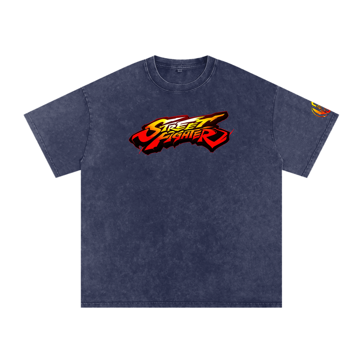 Street Fighter (DF) Snow Washed Oversized T-Shirt