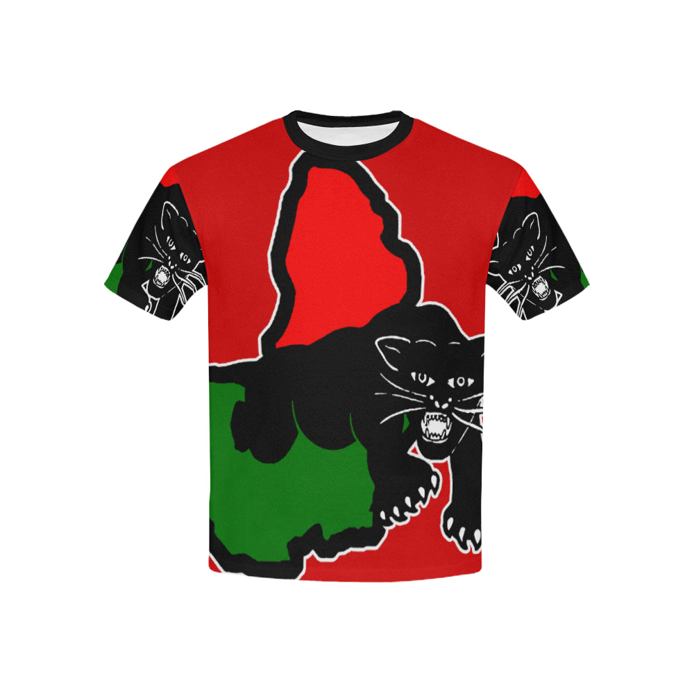 BLACC PANTHER RBG Kids' T-Shirt