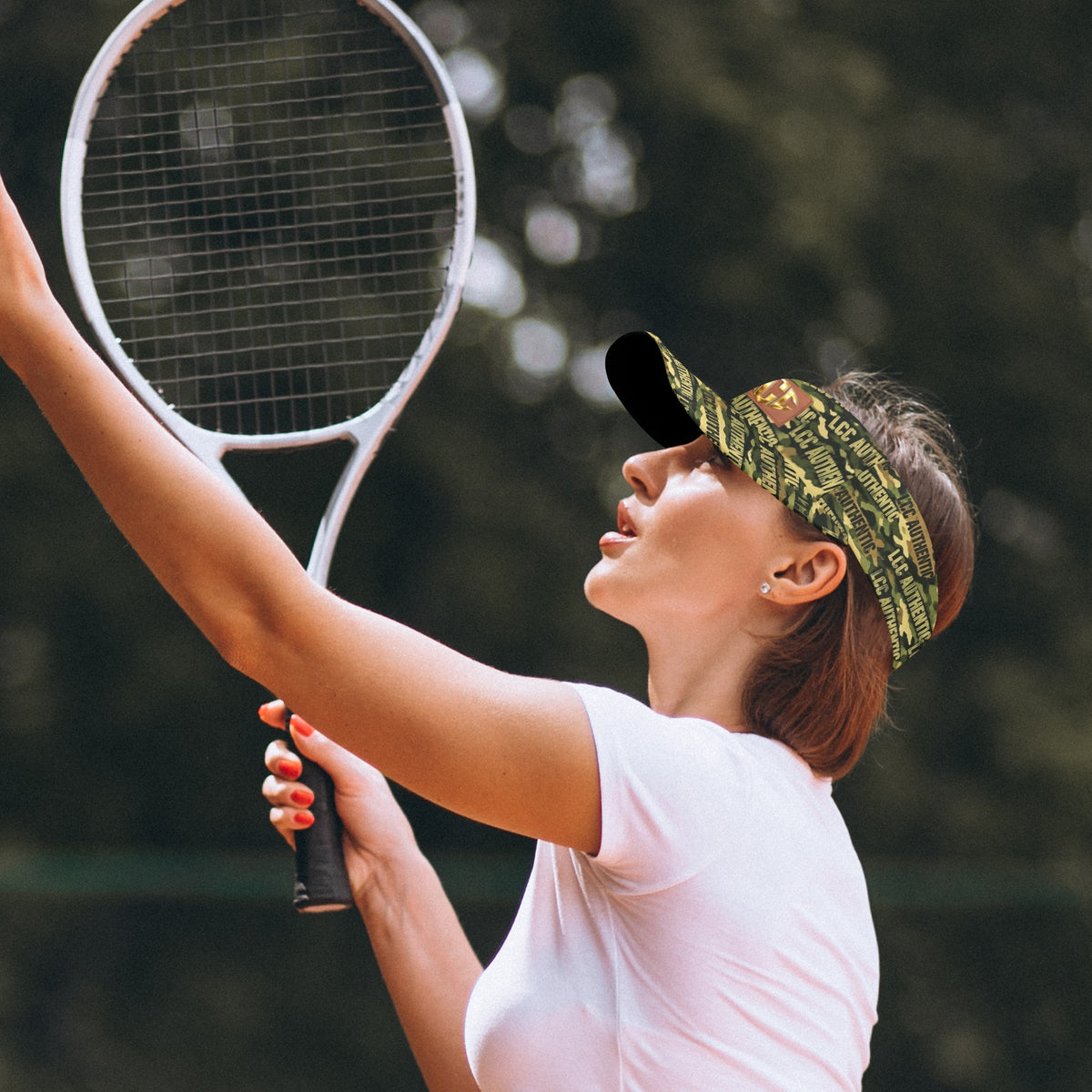 LCC CAMOUFLAGE Sports Visor