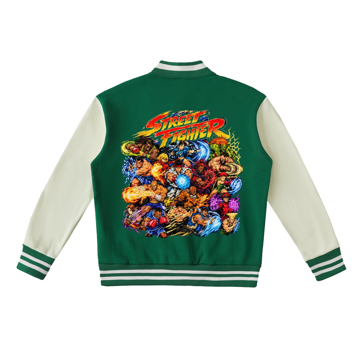 Street Fighter Varsity Jacket
