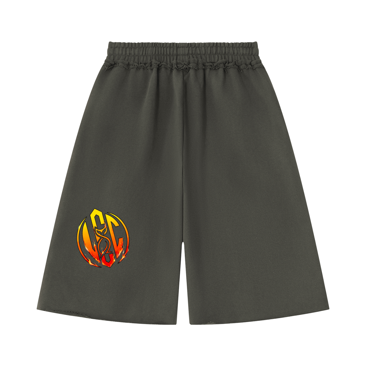Street Fighter Unisex Raw Edge Shorts
