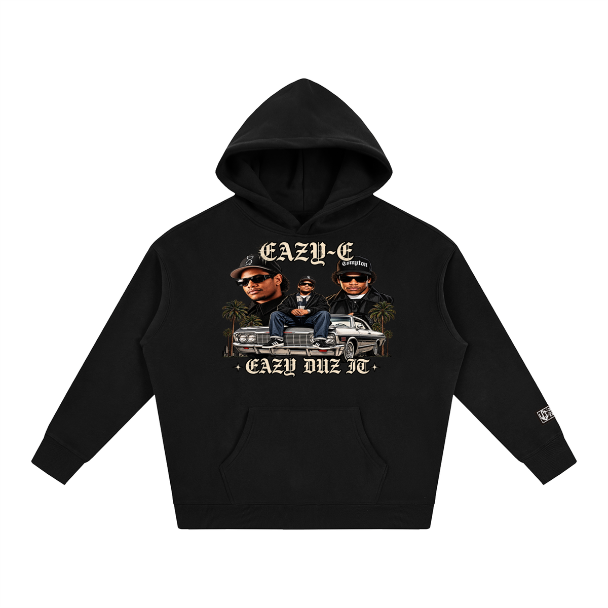 EAZY-E Oversize Fleeced Hoodie